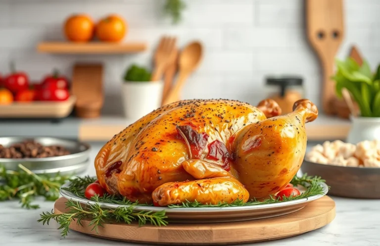 Perfectly Roasted Chicken: Step-by-Step Recipe for Juicy Flavor