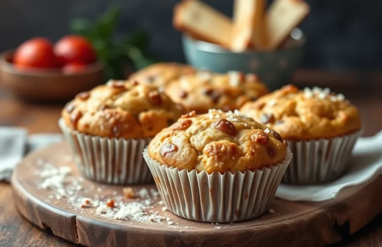 Savory Sausage and Cheese Muffins: Easy Bread Flour Recipe