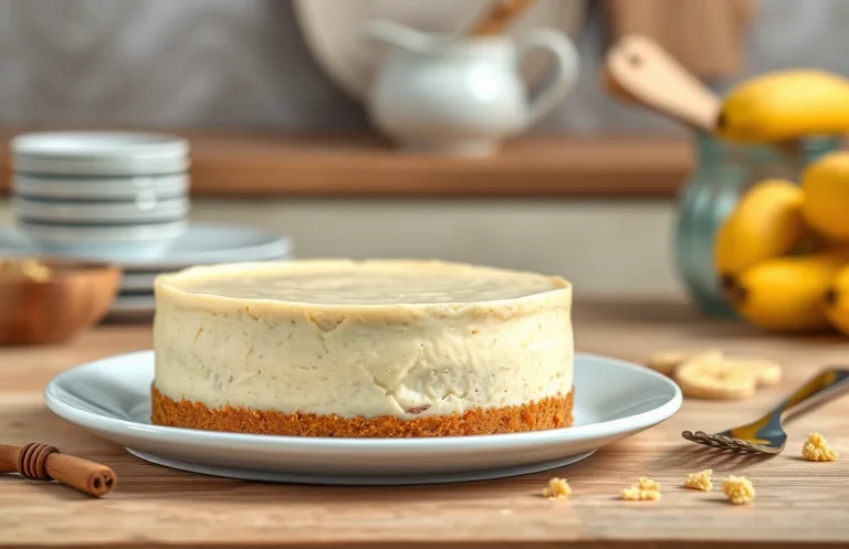 Creamy Banana Cheesecake: Step-by-Step Recipe with Tips