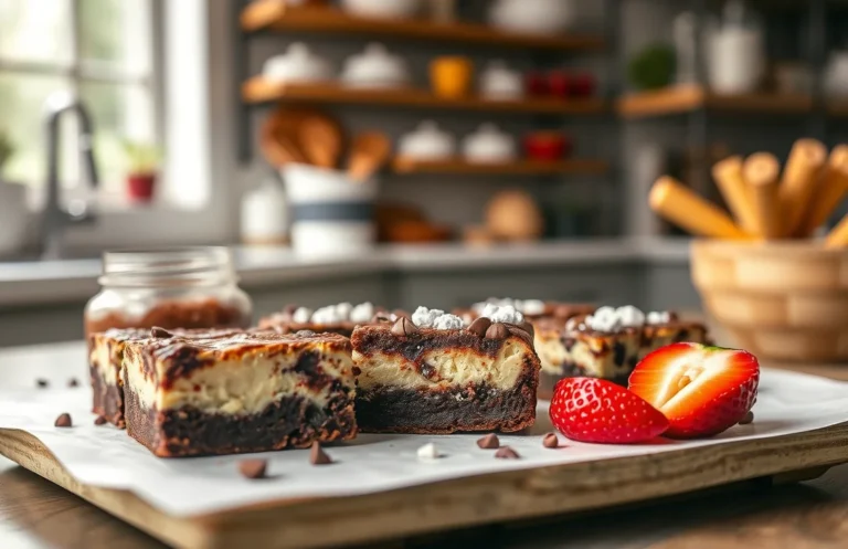 Decadent Cheesecake Brownies Recipe from Perppy Kitchen
