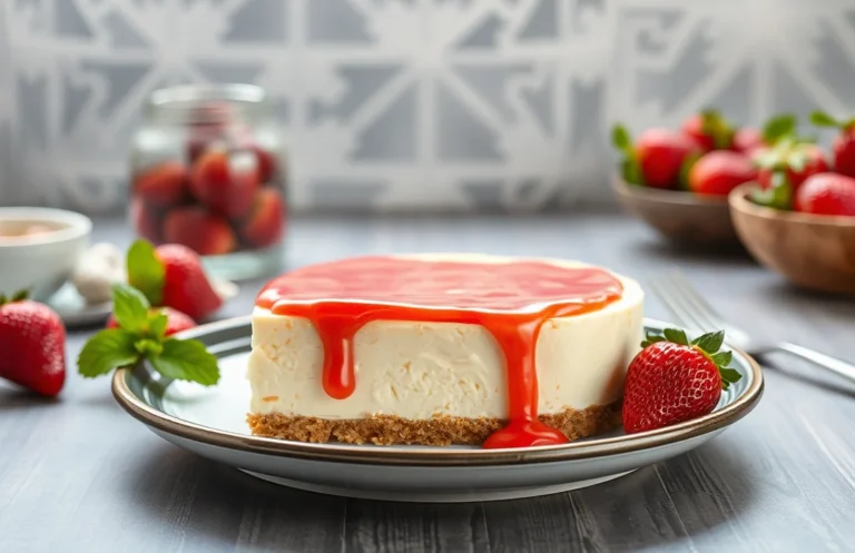 Easy Strawberry Sauce Recipe for Perfect Cheesecake Topping