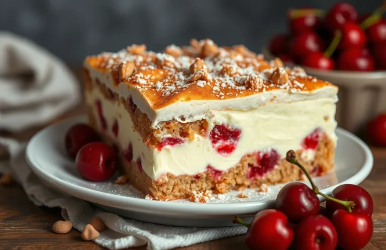 Easy Cherry Cream Cheese Dump Cake: Simple Step-by-Step Recipe