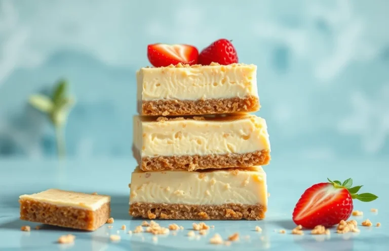 Cheesecake Bars with Graham Cracker Crust: Easy 9×13 Recipe