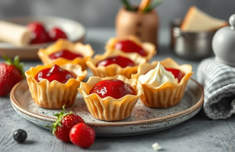 Delicious Cheesecake Phyllo Cups: Easy 30-Minute Recipe