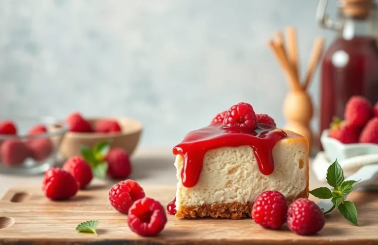 Easy Homemade Raspberry Sauce for Cheesecake in 15 Minutes