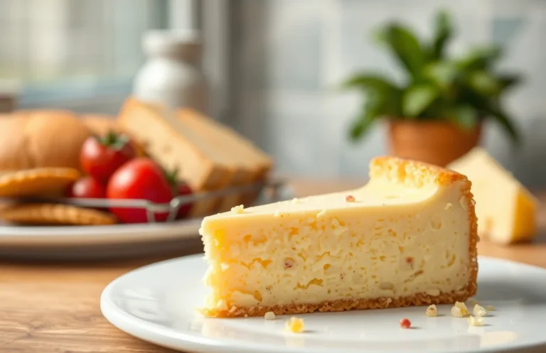 cheese cake madeup of