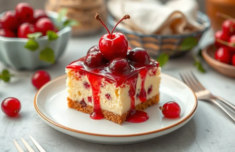 Cherry Cheese Cake Dump Cake: Simple 30-Minute Recipe