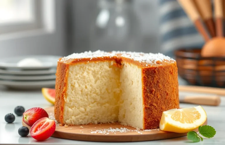 Perfect Nonstick Chiffon Cake Recipe: Light, Fluffy, and Delicious