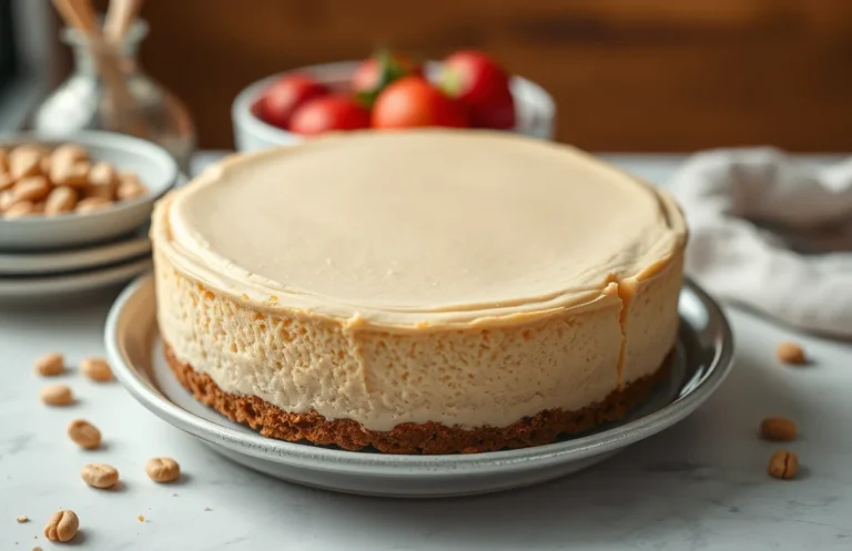 No Bake Peanut Butter Cheesecake: Creamy, Quick & Delicious Recipe