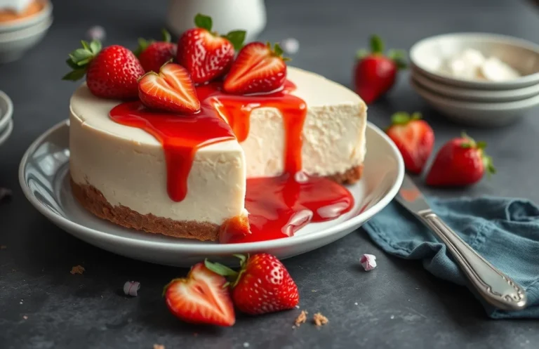 Easy Strawberry Sauce for Cheesecake: Quick 15-Minute Recipe