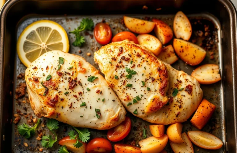 Keto Chicken Breast Sheet Pan Dinner: Easy 30-Minute Recipe