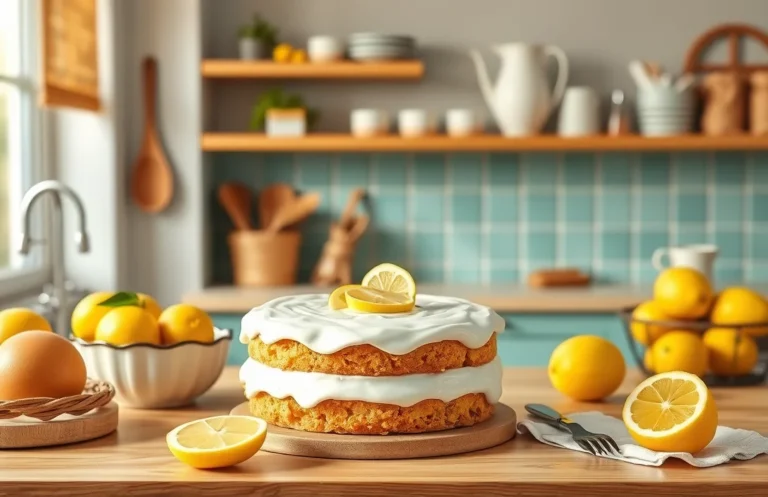 Delicious Lemon Cake: Step-by-Step Recipe for Preppy Kitchen Style