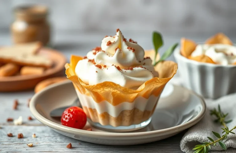 Delicious Phyllo Cup Desserts with Cream Cheese & Whipped Topping