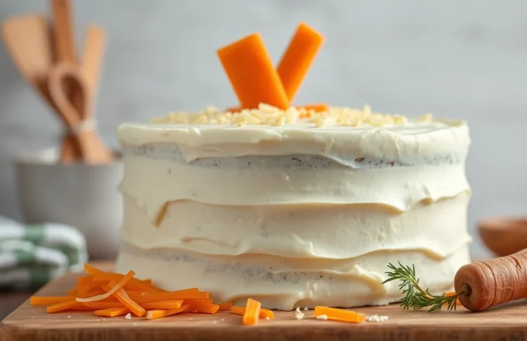 Creamy Philadelphia Cheese Topping for Perfect Carrot Cake