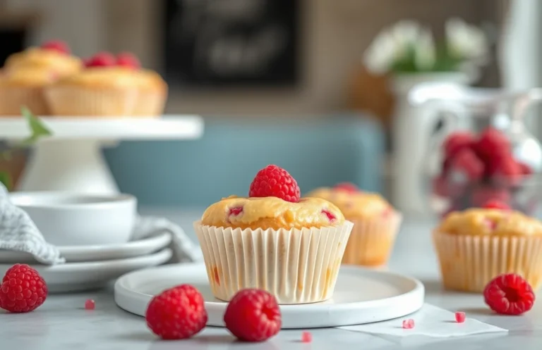 No Bake Raspberry Cream Cheese Muffins: Quick & Easy Recipe