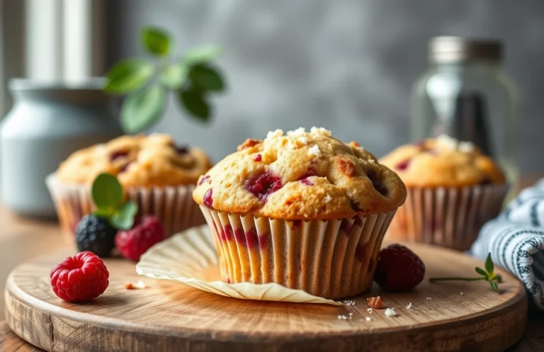 Fresh Raspberry Cream Cheese Muffins: Easy 30-Minute Recipe