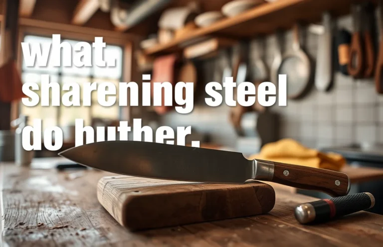 8 Recommended Sharpening Steels Butchers Trust for Knife Care