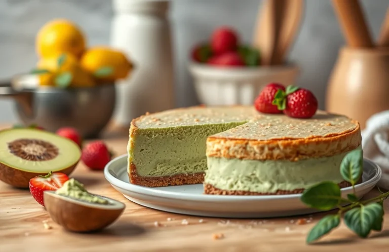 Delicious Matcha No-Bake Cheesecake: Easy Step-by-Step Recipe
