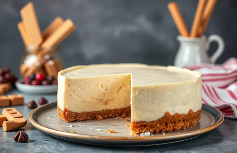 Decadent White Chocolate No-Bake Cheesecake: Easy Recipe Inside