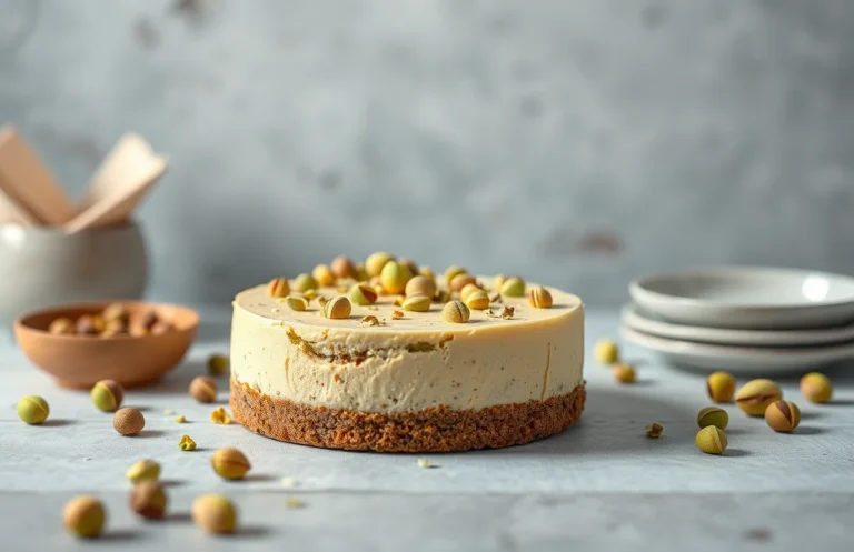 Decadent Pistachio No-Bake Cheesecake: Easy Recipe to Impress