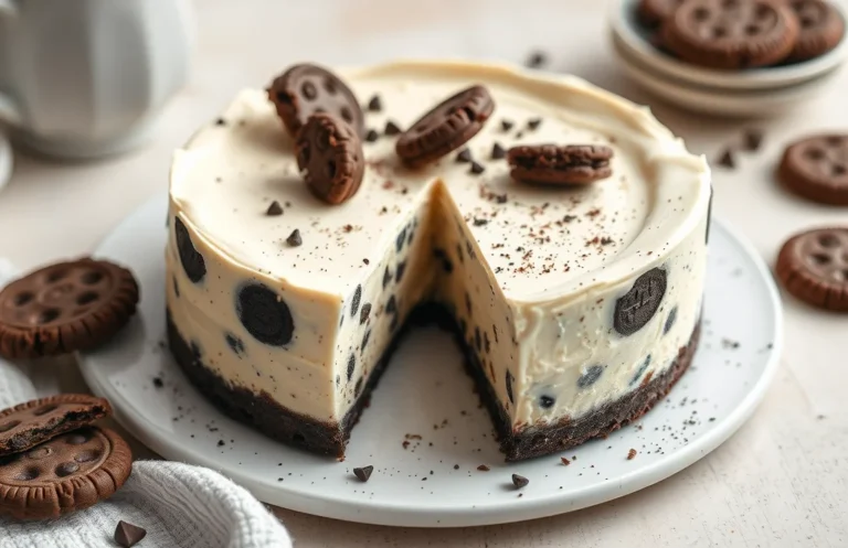 Delicious Cookies and Cream No-Bake Cheesecake Recipe to Enjoy