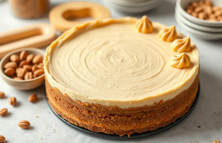 Decadent Peanut Butter No-Bake Cheesecake: Easy Recipe to Indulge