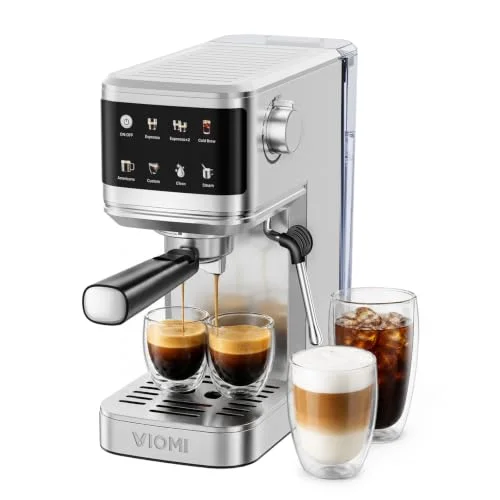 bella pro series espresso machine with 20 bars of pressure