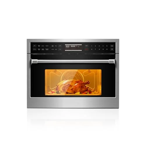 built in microwave oven air fryer