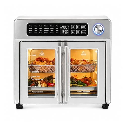 convection oven with air fryer and rotisserie
