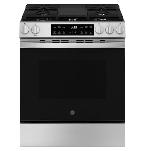 ge gas stove with air fryer