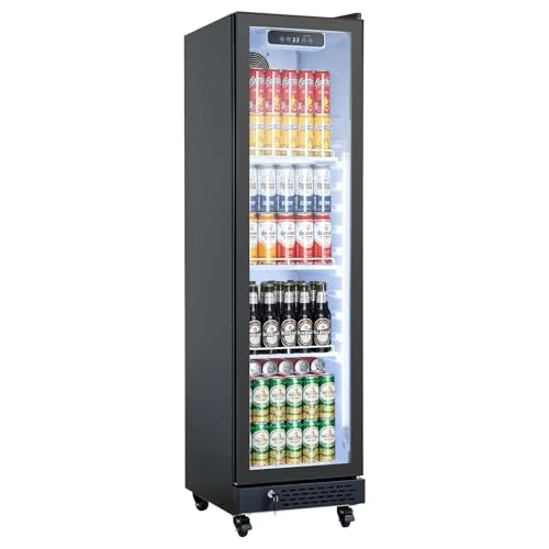 glass door fridge commercial