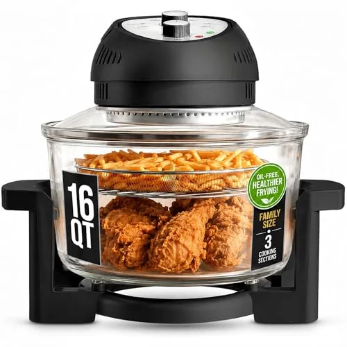 glass top stove with air fryer