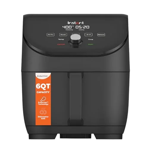 instant slim 6qt air fryer oven