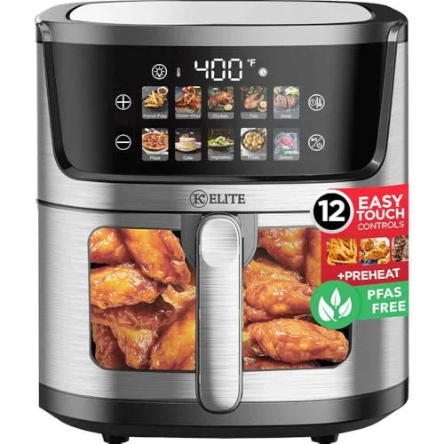 kitchen elite 9.5 qt air fryer