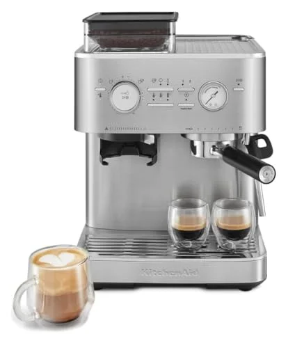 kitchenaid semi auto espresso machine
